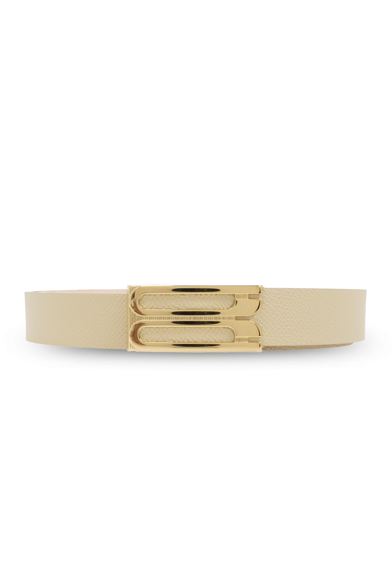 ベルト VICTORIA BECKHAM Woman Belt Ivory 1424ABL005954A 3 VICTORIA BECKHAM B Buckle Belt | TNT - The New Trend | Shop